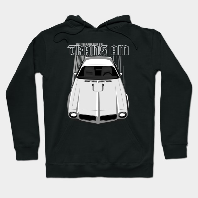 Firebird Transam 1973 - White Hoodie by V8social